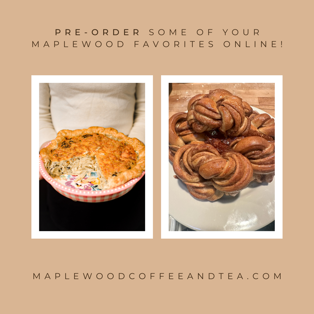 Maplewood Café, community, quality food and drink! Maplewood Coffee