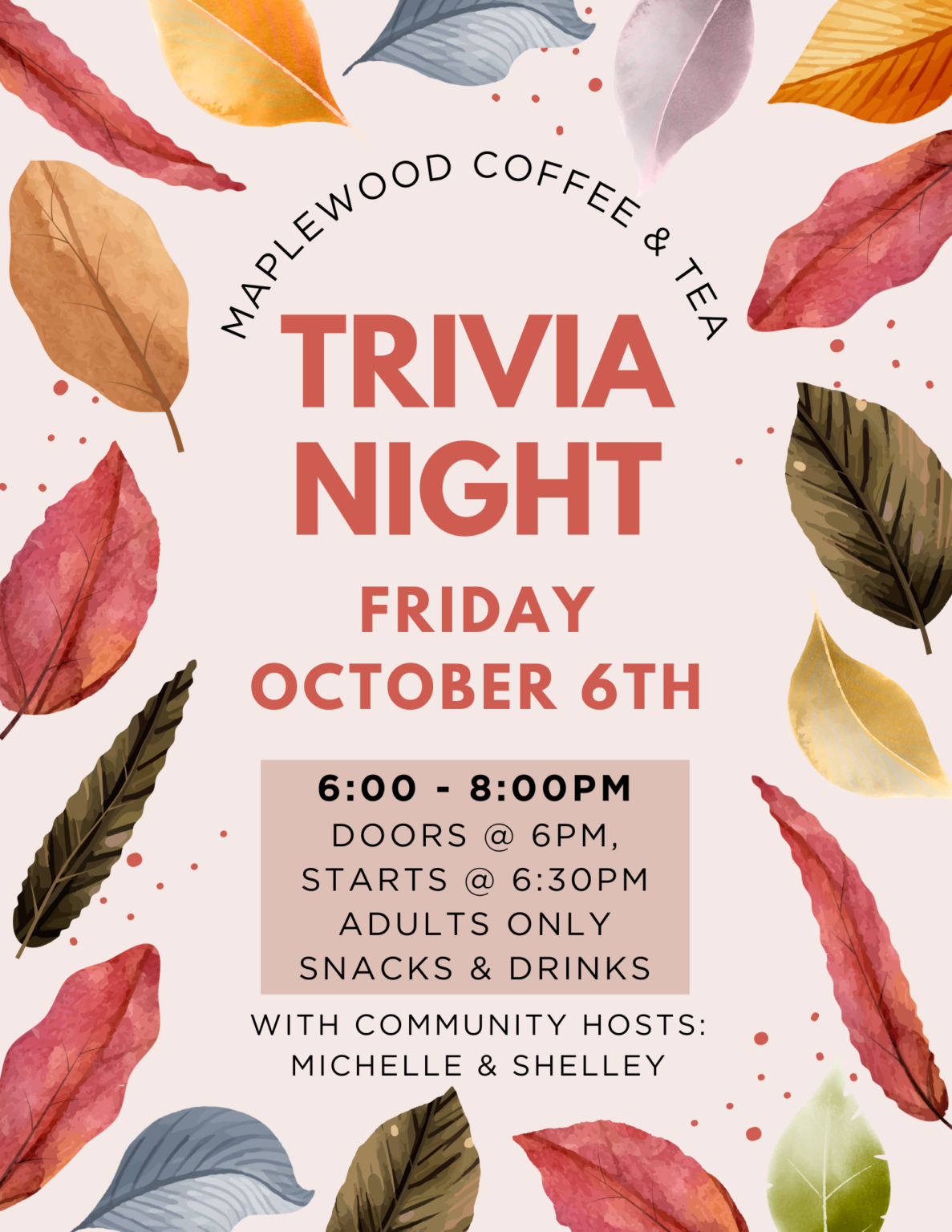 Art & Events Maplewood Coffee and Tea